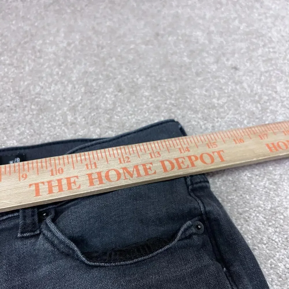 Hollister Skinny Jeans Men’s Black Distressed Pockets Size 29x30